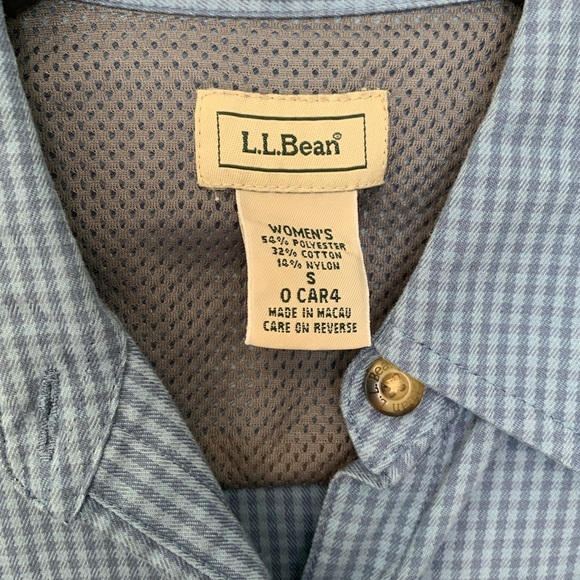 Women’s L.L. Bean Camp Shirt, Small - Picture 2 of 4